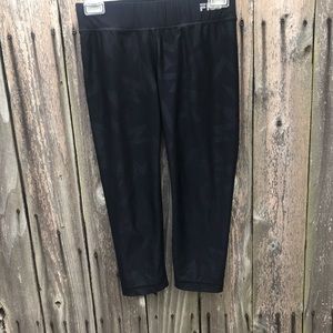 Fila Black Capri Workout Legging